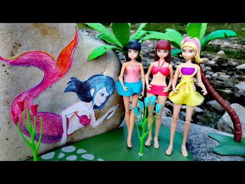 Видео: Красотки Маринетт, Хлоя, Лайла на пляже. Кто нарисовал Маринетт в образе русалки?