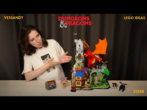 Видео: ПОДЗЕМЕЛЬЯ И ДРАКОНЫ | ОБЗОР LEGO IDEAS DUNGEONS & DRAGONS 21348