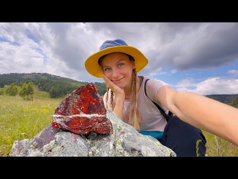 Видео: Поиск необычной яшмы — какие сокровища я нашла? | Поиск минералов