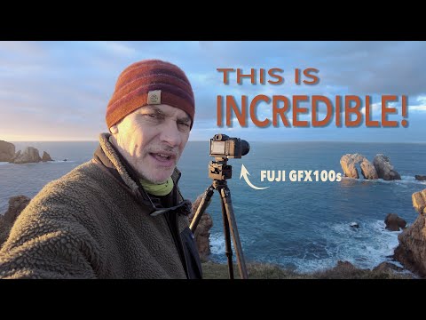 Видео: Потрясающая фотография побережья с FUJI GFX 100