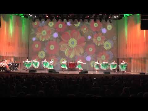 Видео: "Крутеха", Омский хор, постановка З.Толбеева, солистка Л.Кара