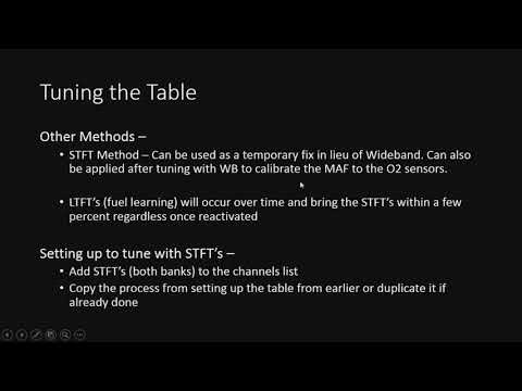 Видео: Настройка MAF (после настройки VE)