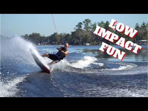 Видео: Хорошие времена для вейкбординга с низкой ударной нагрузкой