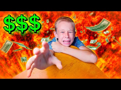 Видео: Школьник Проходит Пол Это Лава Челлендж - На Деньги !