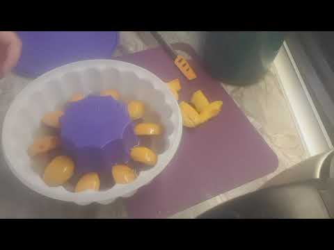 Видео: Желейный десерт. Желейный торт. Форма для желе tupperware.