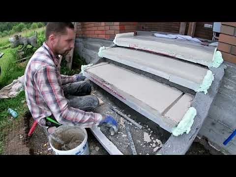 Видео: Артбетон на бетонный пол вместо керамогранита.