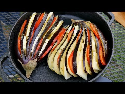 Видео: БАКЛАЖАНЫ с СЫРОМ и ПОМИДОРАМИ на МАНГАЛЕ | Вкуснее чем овощи гриль