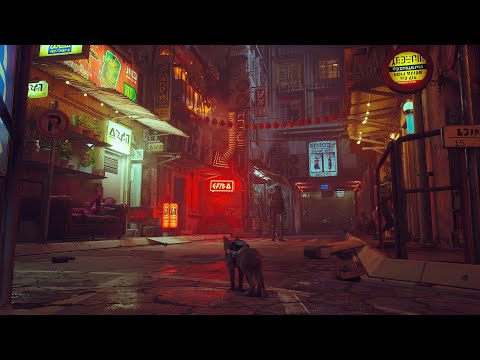 Видео: Stray / Игра по заказу / Обзор / мур мяу ? ^^