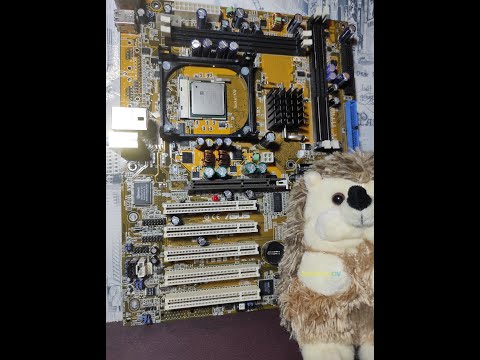 Видео: Retro HeDT плата после пожара ( P4T533-C ) with Rambus memory