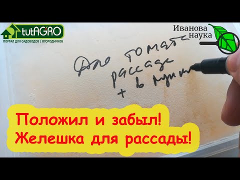 Видео: БОЛЬШЕ НЕ НАДО БЕСПОКОИТЬСЯ О ПОДКОРМКАХ! Забудьте запутанные схемы подкормок рассады. Сделайте ТАК!