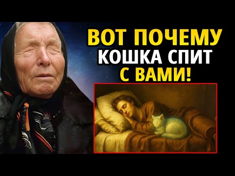 Видео: Почему кошка спит с вами? | Ответ Бабы Ванги вас удивит