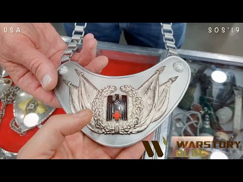 Видео: Нацистские флаги, вымпелы и горжеты на SoS 2019