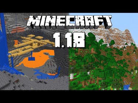 Видео: 1.18 MINECRAFT С НОВИТЕ ПЕЩЕРИ И ПЛАНИНИ - Minecraft 1.18 Experimental Snapshot 1