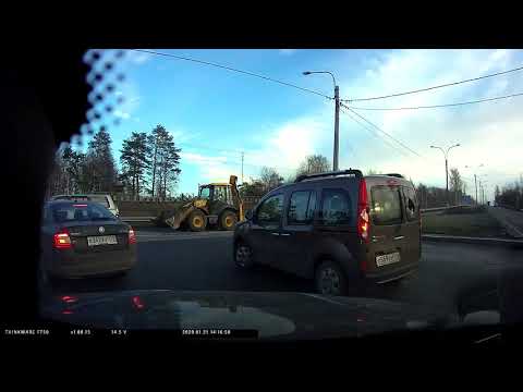 Видео: Пьяный водитель . ДТП. 21.01.2020