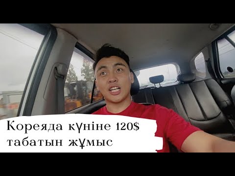 Видео: Кореяда күніне 120$ табатын жұмыс 2022/Қазақша влог