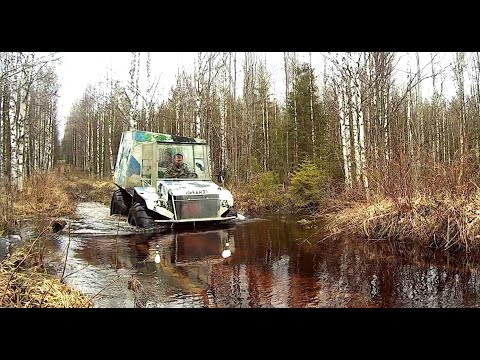 Видео: В ТАЙГУ НА ВЕЗДЕХОДЕ. Наша заимка.