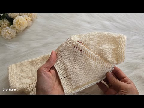 Видео: Самая любопытная модель халата ✅️ Бесшовный халат на 1,5 - 3 года ✅️ Халат с увеличенными шипами