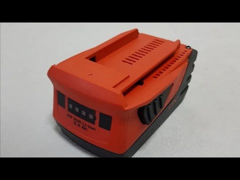Видео: Ремонт аккумулятора  шуруповёрта Hilti.