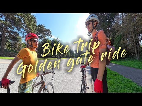 Видео: Велоприключение через Golden Gate | Bike Adventure Across the Golden Gate