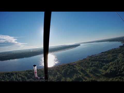 Видео: дельталет Е-16, первый полёт после паралета