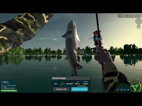 Видео: РЫБАЧИМ НА НОВОЙ ЛОКЕ. БЕЛЫЙ АМУР 2# /UltimateFishingSimulator