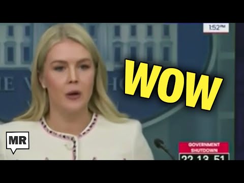 Видео: Кэролайн Ливитт сделала шокирующее признание во время пресс-конференции