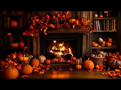 Видео: Осенний камин (12 ЧАСОВ) 🔥 Уютный вечер у камина АСМР для релаксации