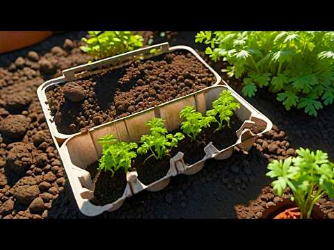 Видео: еще не поздно посадить семена моркови и петрушки! сделайте это сейчас + натуральное удобрение!