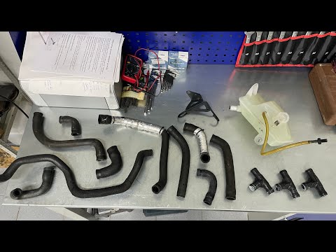 Видео: Изменение системы охлаждения и замена шлангов STELS VITYAZ