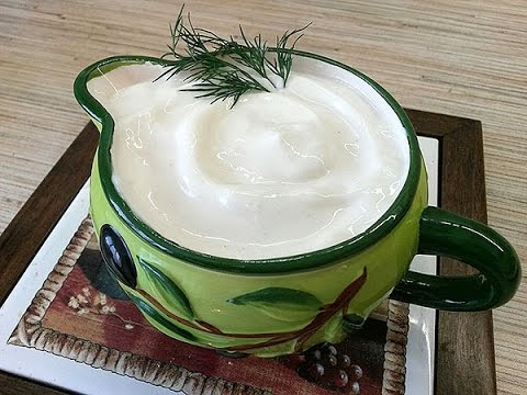 Видео: Домашний майонез без яиц за 2 минуты