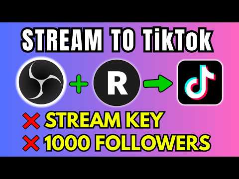 Видео: Как стримить в TikTok с помощью OBS Studio в 2025 году (без ключа трансляции)