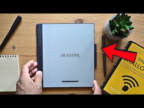 Видео: Самый чистый экран E-Ink? Первые впечатления от Penstar eNote 2