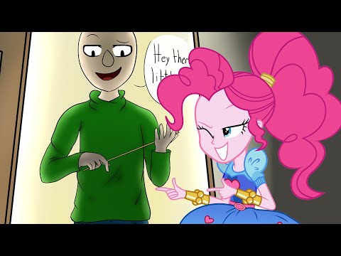 Видео: БАЛДИ в сговоре с девочками Equestria girls - Baldi's basics EG mod