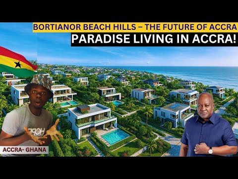 Видео: Будущий Дубай Ганы? Раскрыты холмы на побережье Бортианор 🇬🇭