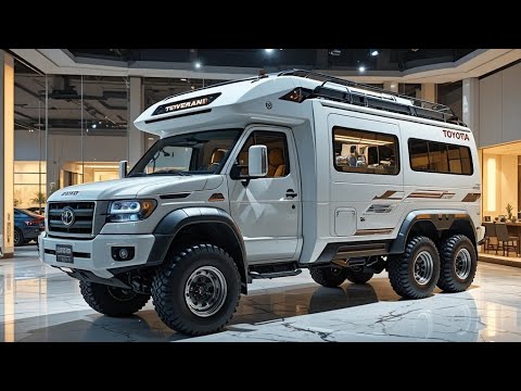 Видео: Самый прочный и умный кемпер в мире — Toyota 6x6 Overland Full Tour