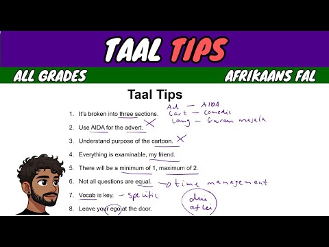 Видео: Советы по языку | Африкаанс FAL