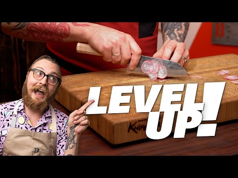 Видео: ПРОДВИНУТЫЕ навыки работы с ножом для начинающих и опытных поваров [ПОЛНЫЙ КЛАСС]