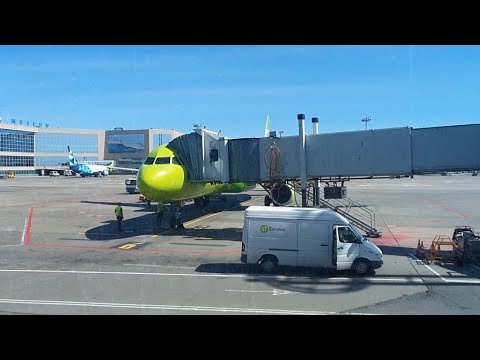 Видео: S7 Airlines, Airbus A321-200, Новосибирск - Москва