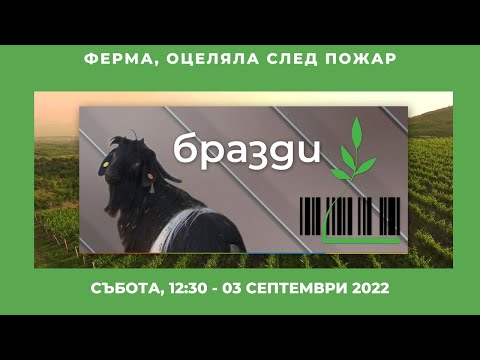 Видео: Избрано от "Бразди": Ферма, оцеляла след пожар - "Бразди" - 03.09.2022 по БНТ