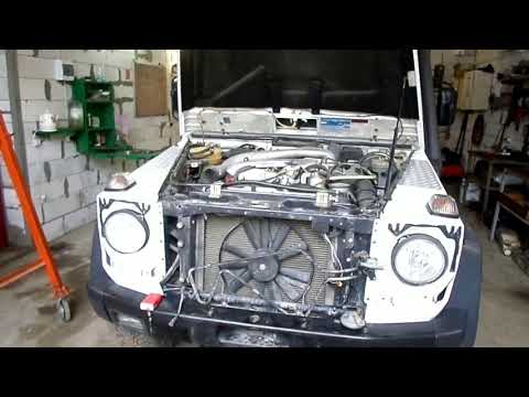 Видео: Гелендваген G350ТД. замена ом603 на ом606.