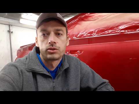 Видео: Покраска капота и пластика от VW Passat B7. Результат ремонта всего кузова.