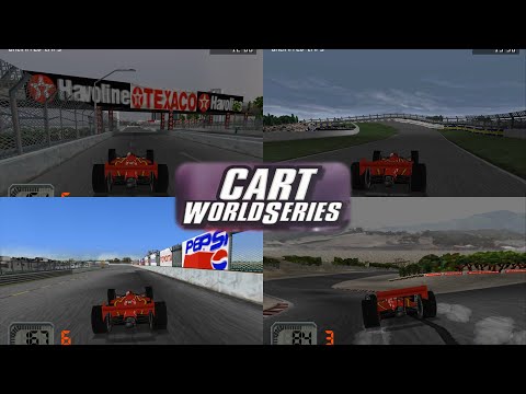 Видео: CART World Series (PS1) - Все Гоночные Трассы