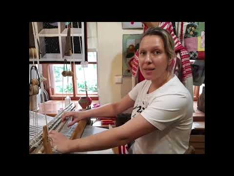 Видео: 4. Виды ткачества: 1 - технические моменты и закладное ткачество