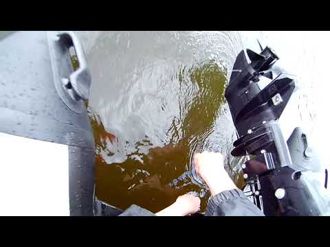 Видео: Rib Riverboats 400 + Tohatsu 9.9(20), первый выезд