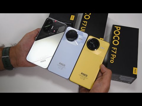 Видео: Сравнение POCO F7, POCO F7 PRO, POCO F7 ULTRA! Арстайл 