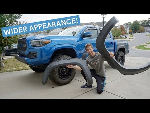Видео: Как установить расширенные крылья на Toyota Tacoma 3-го поколения!