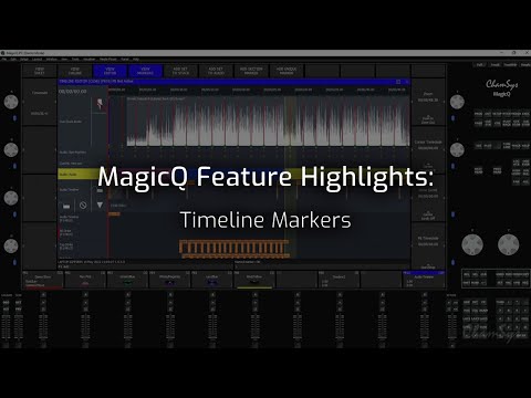 Видео: Видеоролики MagicQ: маркеры временной шкалы и сетки ударов