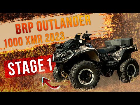 Видео: BRP НА СТЭЙДЖЕ 🤯 ТЮНИНГ BRP OUTLANDER 1000 XMR 2023 года!