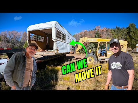 Видео: Восстановление ОГРОМНОГО трейлера, брошенного в лесу!