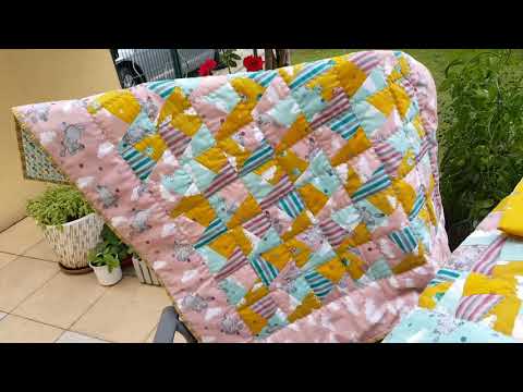 Видео: 173. Влог: много пэчворка/ Наборы для малышей/ топ "Снежинка"/ блоки "Тыквы"